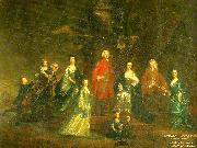 Sir Joshua Reynolds the eliot family Sweden oil painting artist